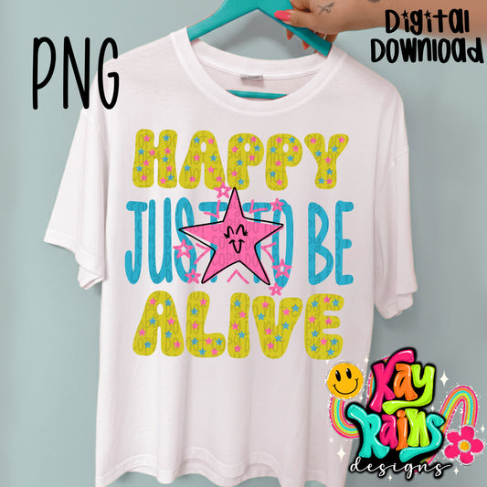 Happy just to be alive