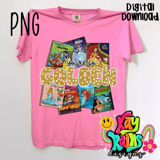 You’re so golden PNG