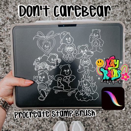 Don’t CareBear Stamp Brush
