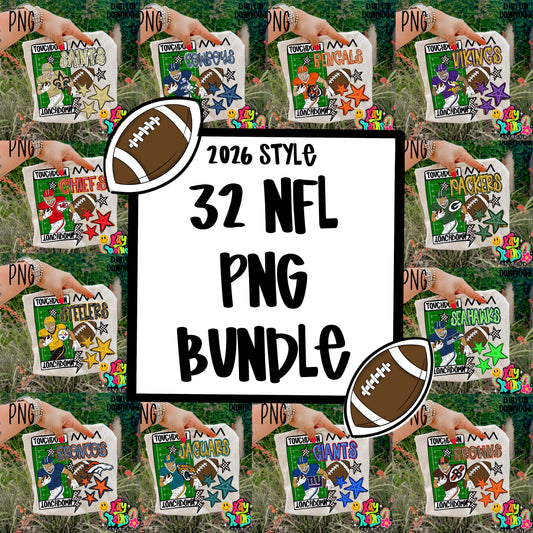 2026 NFL PNG Bundle