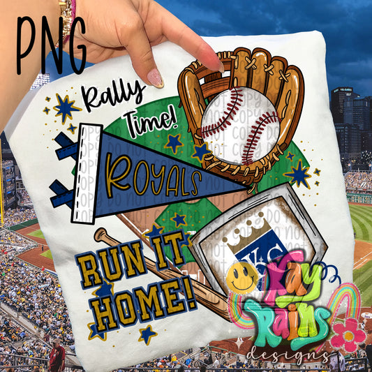 Royals Run It Home PNG