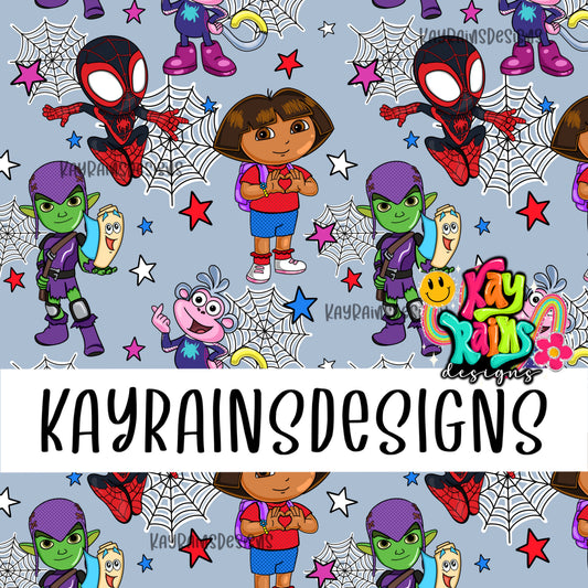 Explorer X Spidey Mashup