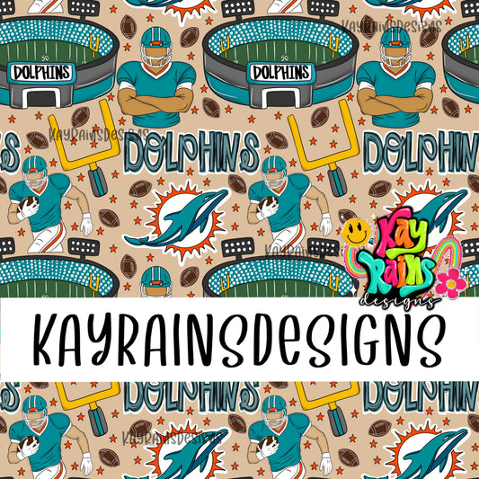 Dolphins Seamless